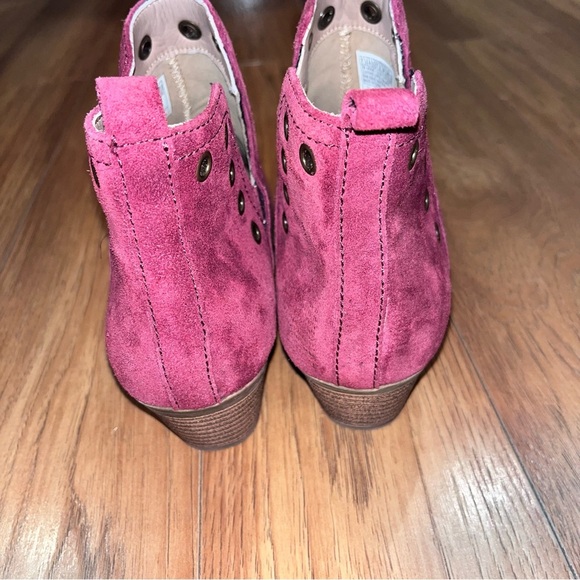 Skechers Women's Suede Ankle Boots - Burgundy - Picture 4 of 6